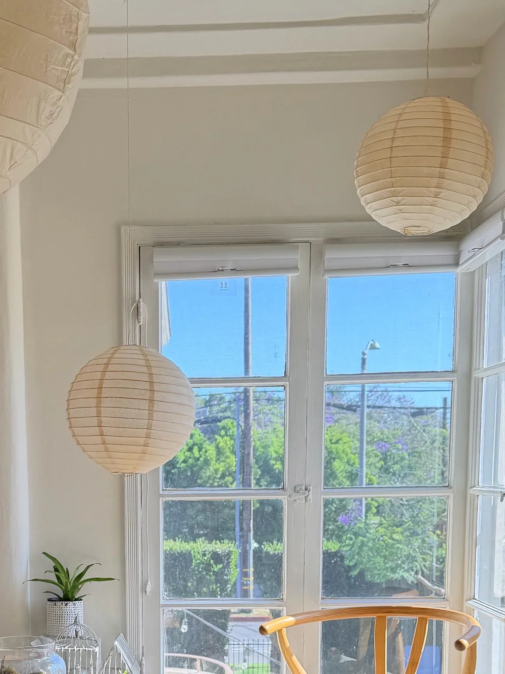 White Paper Lanterns for Party Decorations - Pack of 7
